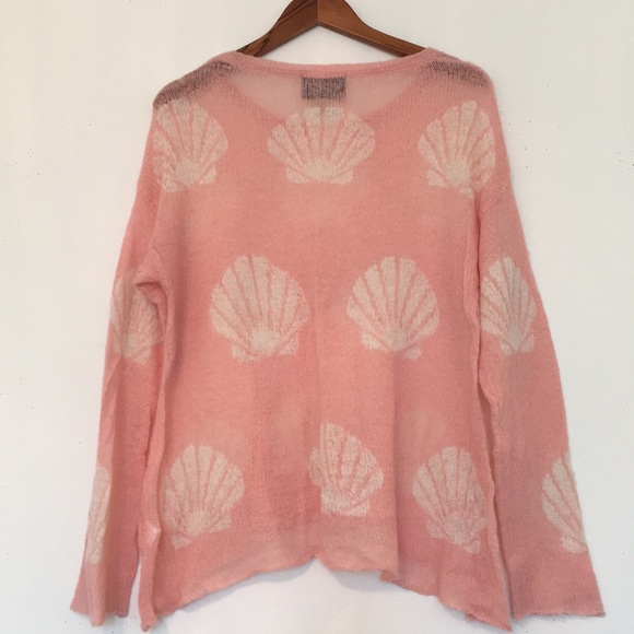 Wildfox White Label Shell Baby Roadie Sweater - Picture 6 of 9